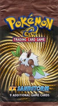 Sandstorm Booster Pack trading card from Sandstorm Sandstorm Booster Pack - Sandstorm Pokémon trading card