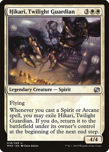 Hikari, Twilight Guardian - Modern Masters 2015 (MM2) #18 - Uncommon Magic: The Gathering Trading Card