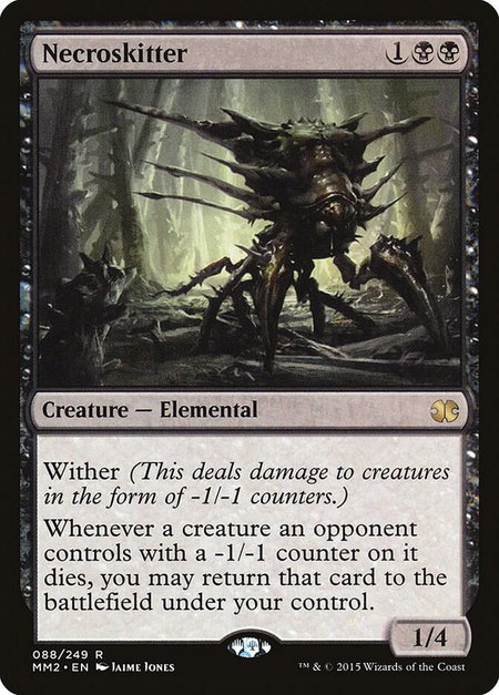 Necroskitter - Modern Masters 2015 Magic: The Gathering trading card