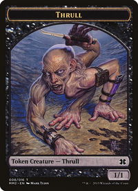Thrull Token - Modern Masters 2015 (MM2) #8 - Token Magic: The Gathering Trading Card