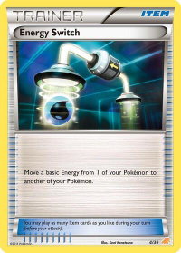 Energy Switch (Excadrill) - BW Trainer Kit: Excadrill & Zoroark (BLW) #4/30 - Common Pokémon Trading Card