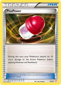 PlusPower (Excadrill) - BW Trainer Kit: Excadrill & Zoroark (BLW) #16/30 - Common Pokémon Trading Card