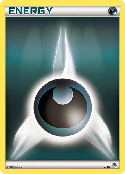 Darkness Energy (#7) trading card from BW Trainer Kit: Excadrill & Zoroark Darkness Energy (#7) - BW Trainer Kit: Excadrill & Zoroark Pokémon trading card