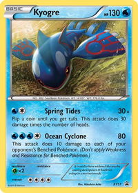 Kyogre - XY51 - XY Promos (PR) #XY51 - Promo Pokémon Trading Card