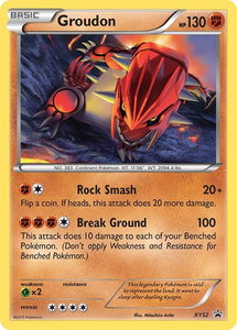 Groudon - XY52 - XY Promos (PR) #XY52 - Promo Pokémon Trading Card