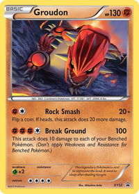 Groudon - XY52 - XY Promos (PR) #XY52 - Promo Pokémon Trading Card