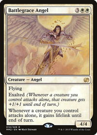 Battlegrace Angel - Modern Masters 2015 (MM2) #10 - Rare Magic: The Gathering Trading Card