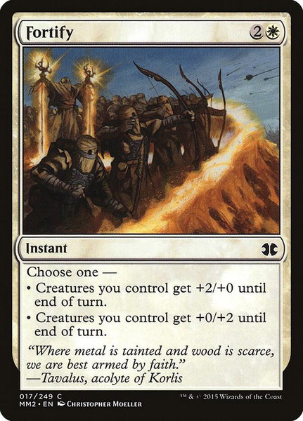 Fortify - Modern Masters 2015 Magic: The Gathering trading card