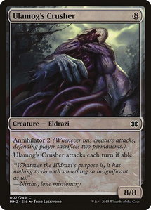 Ulamog's Crusher - Modern Masters 2015 (MM2) #7 - Common Magic: The Gathering Trading Card