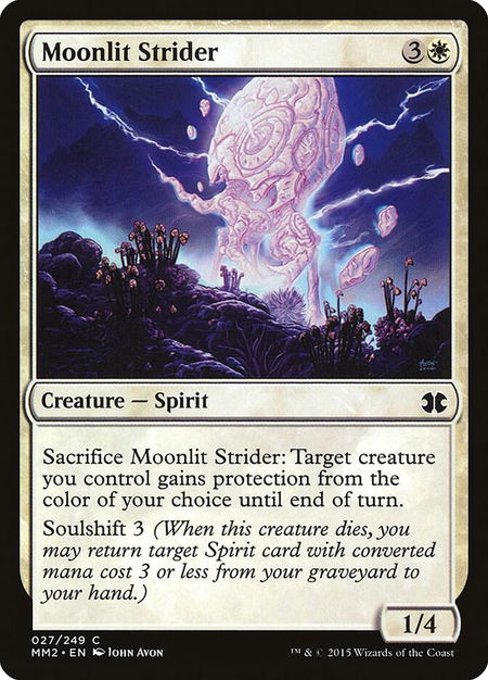 Moonlit Strider - Modern Masters 2015 Magic: The Gathering trading card