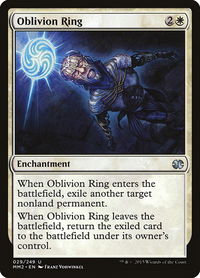 Oblivion Ring - Modern Masters 2015 (MM2) #29 - Uncommon Magic: The Gathering Trading Card