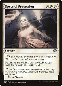 Spectral Procession - Modern Masters 2015 (MM2) #33 - Uncommon Magic: The Gathering Trading Card