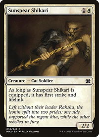 Sunspear Shikari - Modern Masters 2015 (MM2) #35 - Common Magic: The Gathering Trading Card
