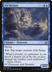 Air Servant - Modern Masters 2015 (MM2) #40 - Uncommon Magic: The Gathering Trading Card