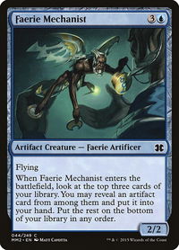 Faerie Mechanist - Modern Masters 2015 (MM2) #44 - Common Magic: The Gathering Trading Card