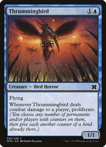 Thrummingbird - Modern Masters 2015 (MM2) #65 - Common Magic: The Gathering Trading Card