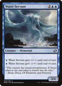 Water Servant - Modern Masters 2015 (MM2) #69 - Uncommon Magic: The Gathering Trading Card