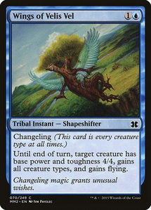 Wings of Velis Vel - Modern Masters 2015 (MM2) #70 - Common Magic: The Gathering Trading Card