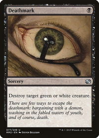 Deathmark - Modern Masters 2015 (MM2) #77 - Uncommon Magic: The Gathering Trading Card