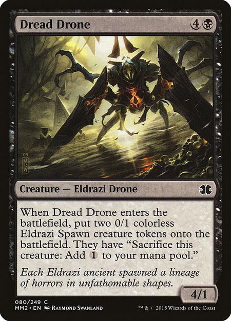 Dread Drone trading card from Modern Masters 2015 Dread Drone - Modern Masters 2015 Magic: The Gathering trading card