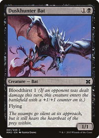 Duskhunter Bat - Modern Masters 2015 (MM2) #81 - Common Magic: The Gathering Trading Card
