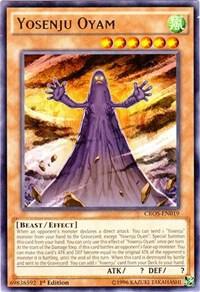 Yosenju Oyam - Crossed Souls YuGiOh trading card