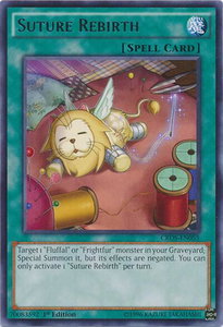 Suture Rebirth - Crossed Souls (CROS) #CROS-EN055 - Rare YuGiOh Trading Card