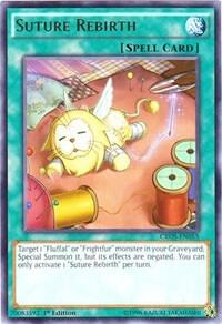 Suture Rebirth - Crossed Souls YuGiOh trading card