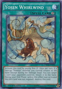 Yosen Whirlwind - Crossed Souls (CROS) #CROS-EN058 - Common / Short Print YuGiOh Trading Card