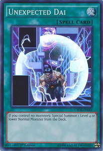 Unexpected Dai - Crossed Souls (CROS) #CROS-EN065 - Super Rare YuGiOh Trading Card