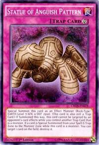 Statue of Anguish Pattern - Crossed Souls YuGiOh trading card