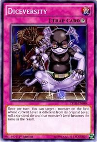 Diceversity - Crossed Souls YuGiOh trading card