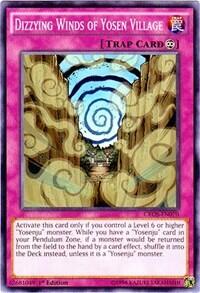 Dizzying Winds of Yosen Village - Crossed Souls (CROS) #CROS-EN070 - Common / Short Print YuGiOh Trading Card