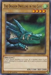 The Dragon Dwelling in the Cave - Starter Deck: Dark Legion YuGiOh trading card