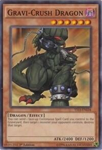 Gravi-Crush Dragon - Starter Deck: Dark Legion (YS15-ENL) #YS15-ENL04 - Common / Short Print YuGiOh Trading Card