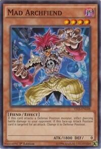 Mad Archfiend - Starter Deck: Dark Legion (YS15-ENL) #YS15-ENL08 - Common / Short Print YuGiOh Trading Card