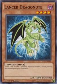Lancer Dragonute - Starter Deck: Dark Legion YuGiOh trading card