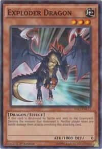 Exploder Dragon (Shatterfoil) - Starter Deck: Dark Legion (YS15-ENL) #YS15-ENL12 - Rare YuGiOh Trading Card