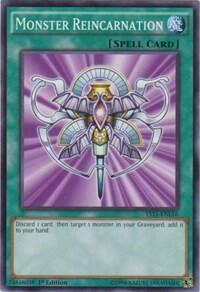 Monster Reincarnation - Starter Deck: Dark Legion (YS15-ENL) #YS15-ENL16 - Common / Short Print YuGiOh Trading Card
