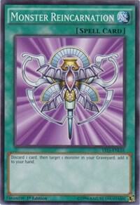 Monster Reincarnation - Starter Deck: Dark Legion YuGiOh trading card