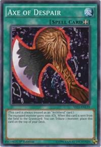 Axe of Despair - Starter Deck: Dark Legion YuGiOh trading card