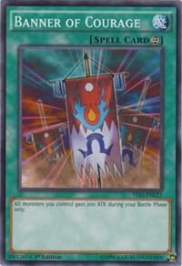 Banner of Courage - Starter Deck: Dark Legion YuGiOh trading card
