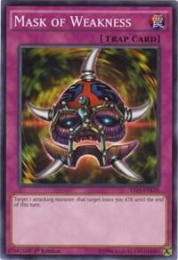 Mask of Weakness - Starter Deck: Dark Legion YuGiOh trading card