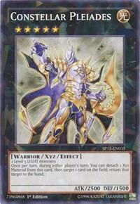 Constellar Pleiades (Shatterfoil) - Star Pack ARC-V (SP15) #SP15-EN035 - Rare YuGiOh Trading Card