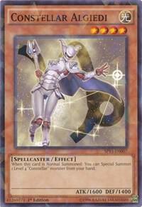 Constellar Algiedi (Shatterfoil) trading card from Star Pack ARC-V Constellar Algiedi (Shatterfoil) - Star Pack ARC-V YuGiOh trading card