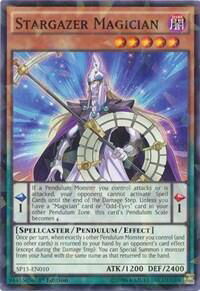 Stargazer Magician (Shatterfoil) - Star Pack ARC-V (SP15) #SP15-EN010 - Rare YuGiOh Trading Card
