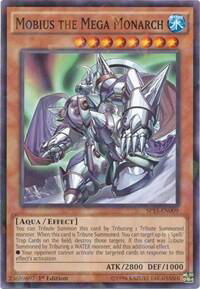 Mobius the Mega Monarch (Shatterfoil) - Star Pack ARC-V (SP15) #SP15-EN009 - Rare YuGiOh Trading Card