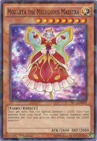 Mozarta the Melodious Maestra (Shatterfoil) - Star Pack ARC-V (SP15) #SP15-EN019 - Rare YuGiOh Trading Card