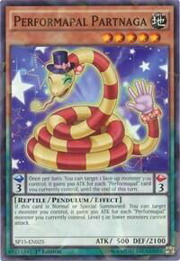 Performapal Partnaga (Shatterfoil) - Star Pack ARC-V (SP15) #SP15-EN025 - Rare YuGiOh Trading Card