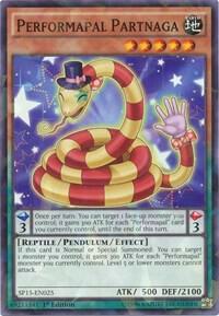 Performapal Partnaga (Shatterfoil) - Star Pack ARC-V YuGiOh trading card